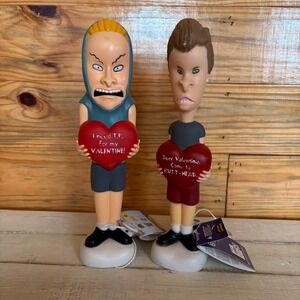 Beavis and Butt-Head Valentine Lighted Decor Set Gemmy MTV Cornholio NEW